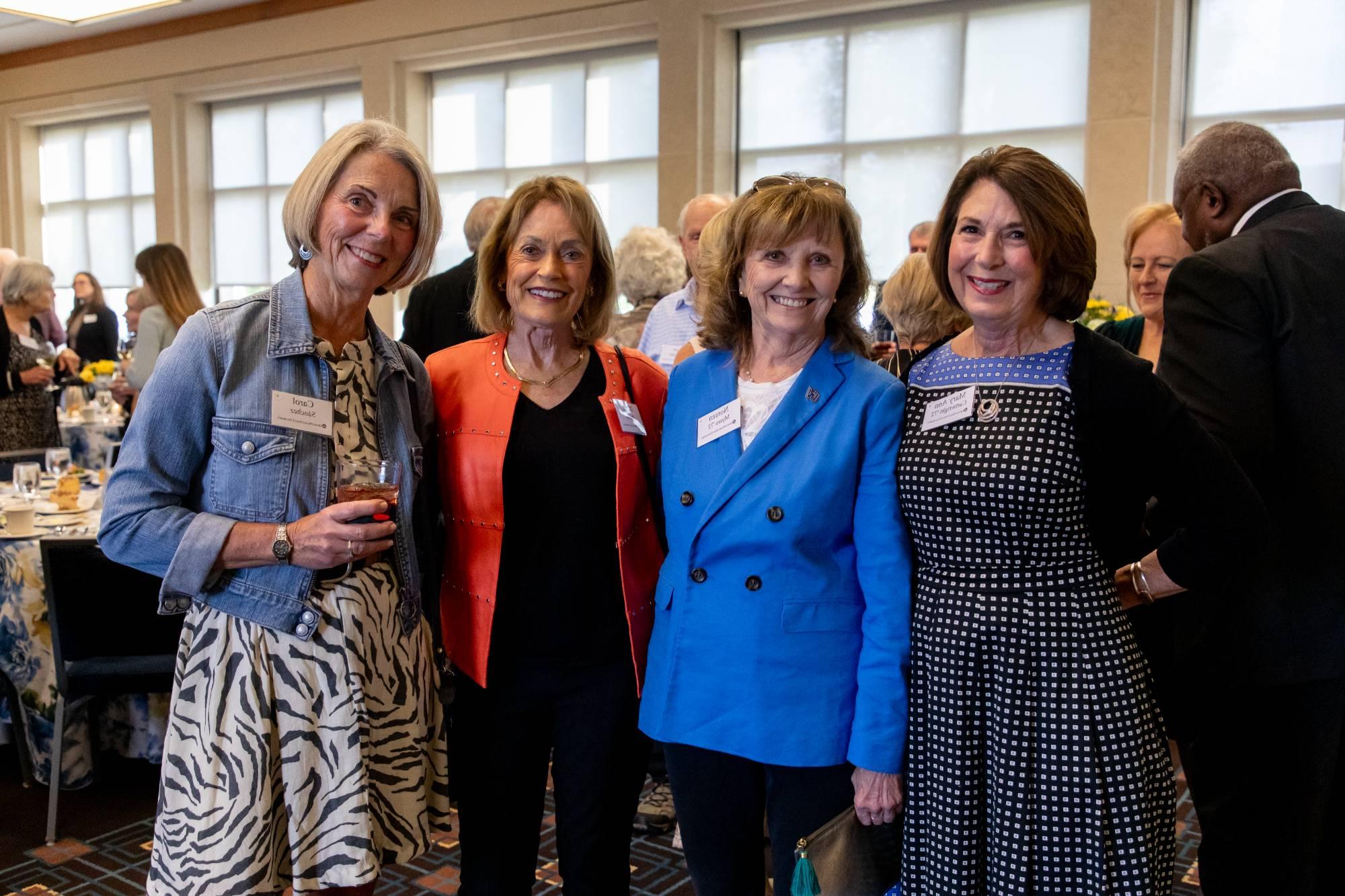 Donna Brooks, Mary Ann Cartwright, Carol Sanchez, and Noreen Myrn